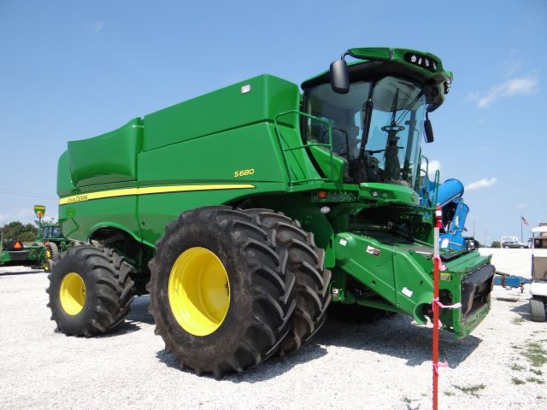 JD S680 Combine, 2013 1535/1147 hrs, 4wd, 5sp Feederhouse, ProDrive, 26' Unload Auger, CM, - Image 4 of 6