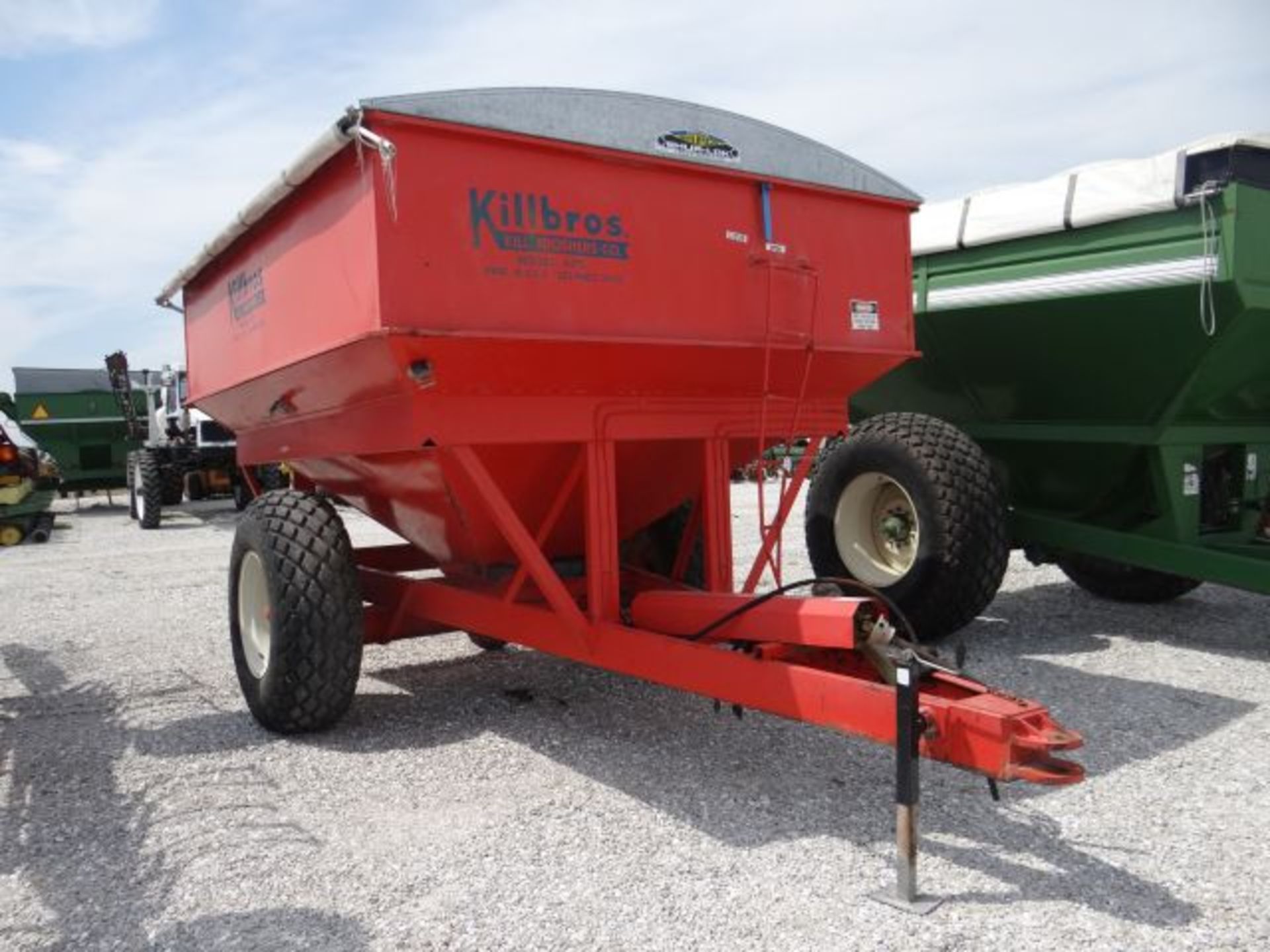 Killbros 475 Grain Cart Roll Over Tarp - Image 2 of 3