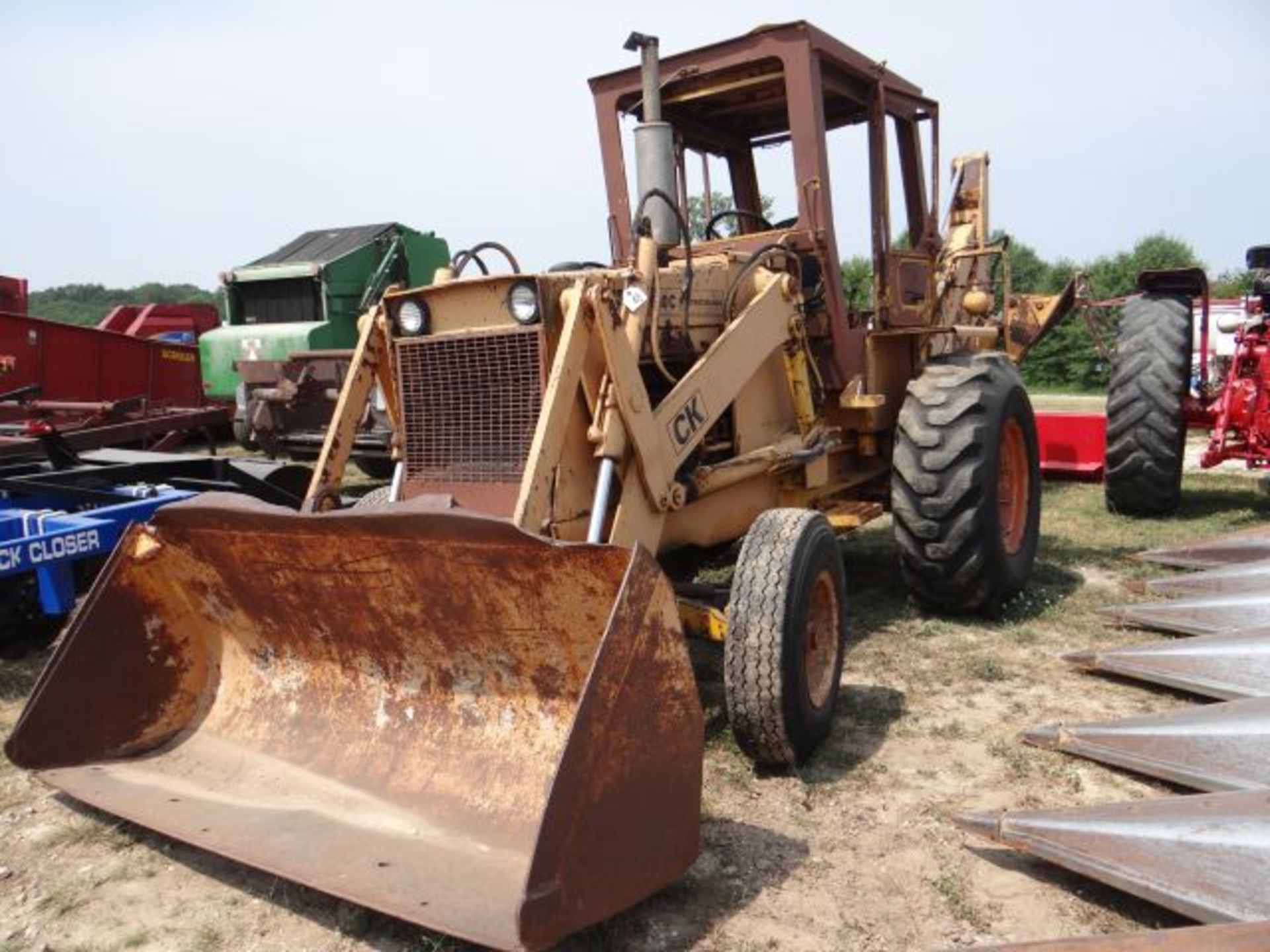 Case 680C Backhoe