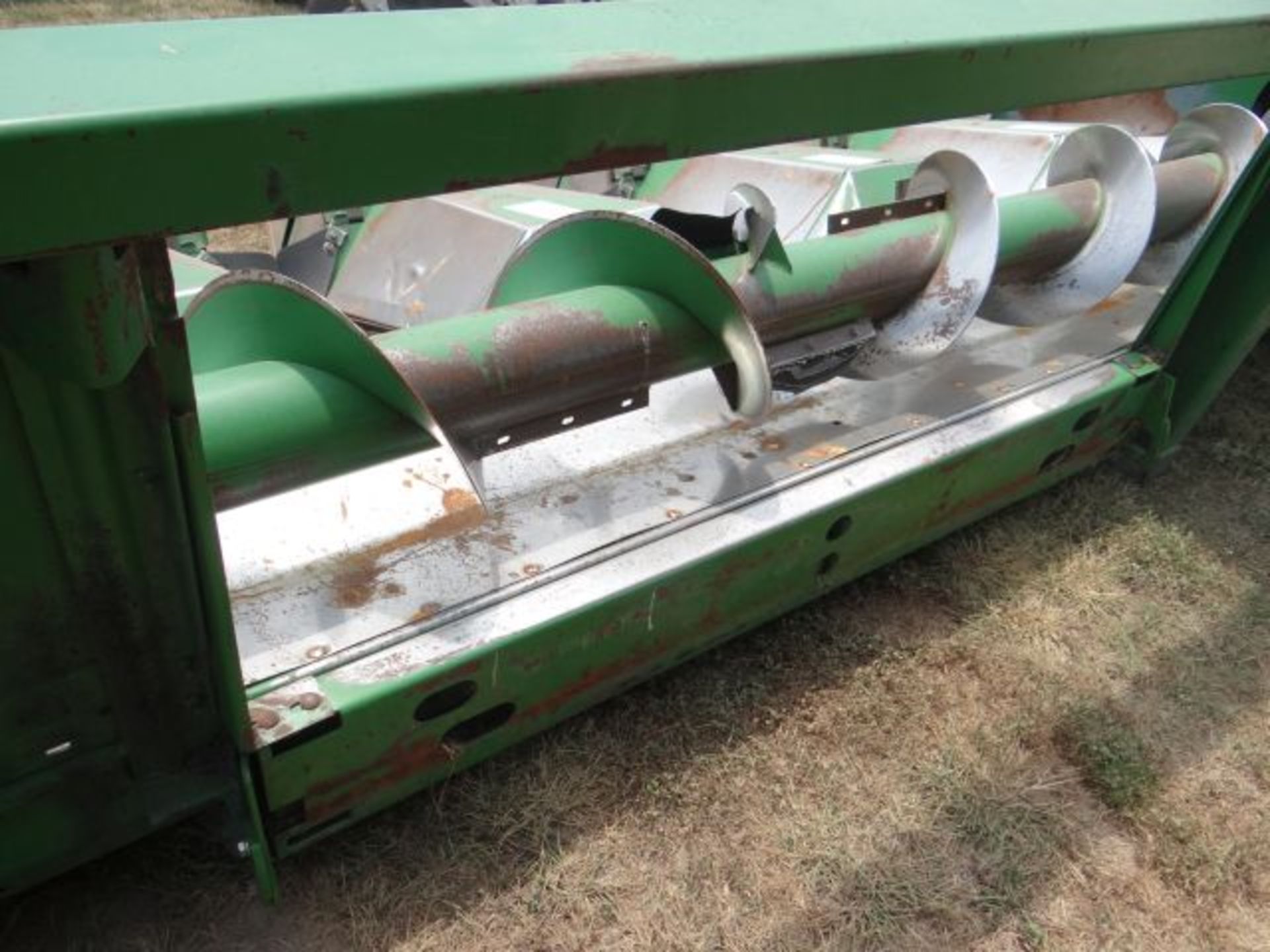 JD 643 Corn Head, 1993 #152075, LL, Oil Bath, Manual Deck Plates, Missing PTO Shafts - Bild 2 aus 4