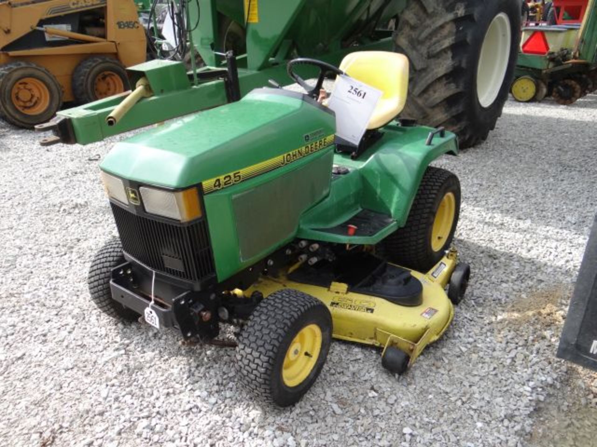 JD 425 Riding Mower 1011 hrs, 60" Deck, Good Mower - Image 2 of 3