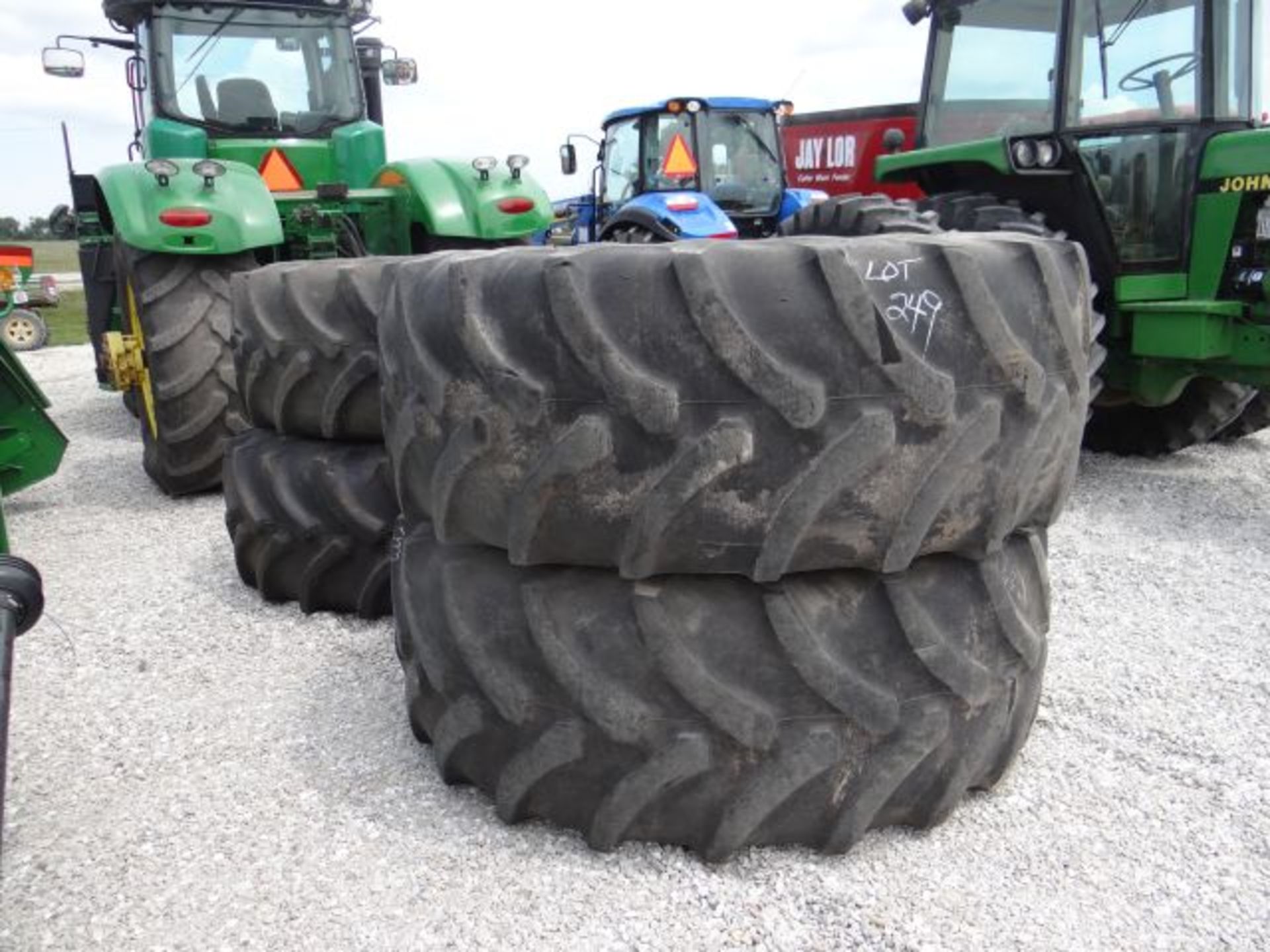 JD 9560R Tractor, 2012 5495 hrs, Scraper Special, Wheel Weights, 710/38 Tires - Bild 4 aus 7