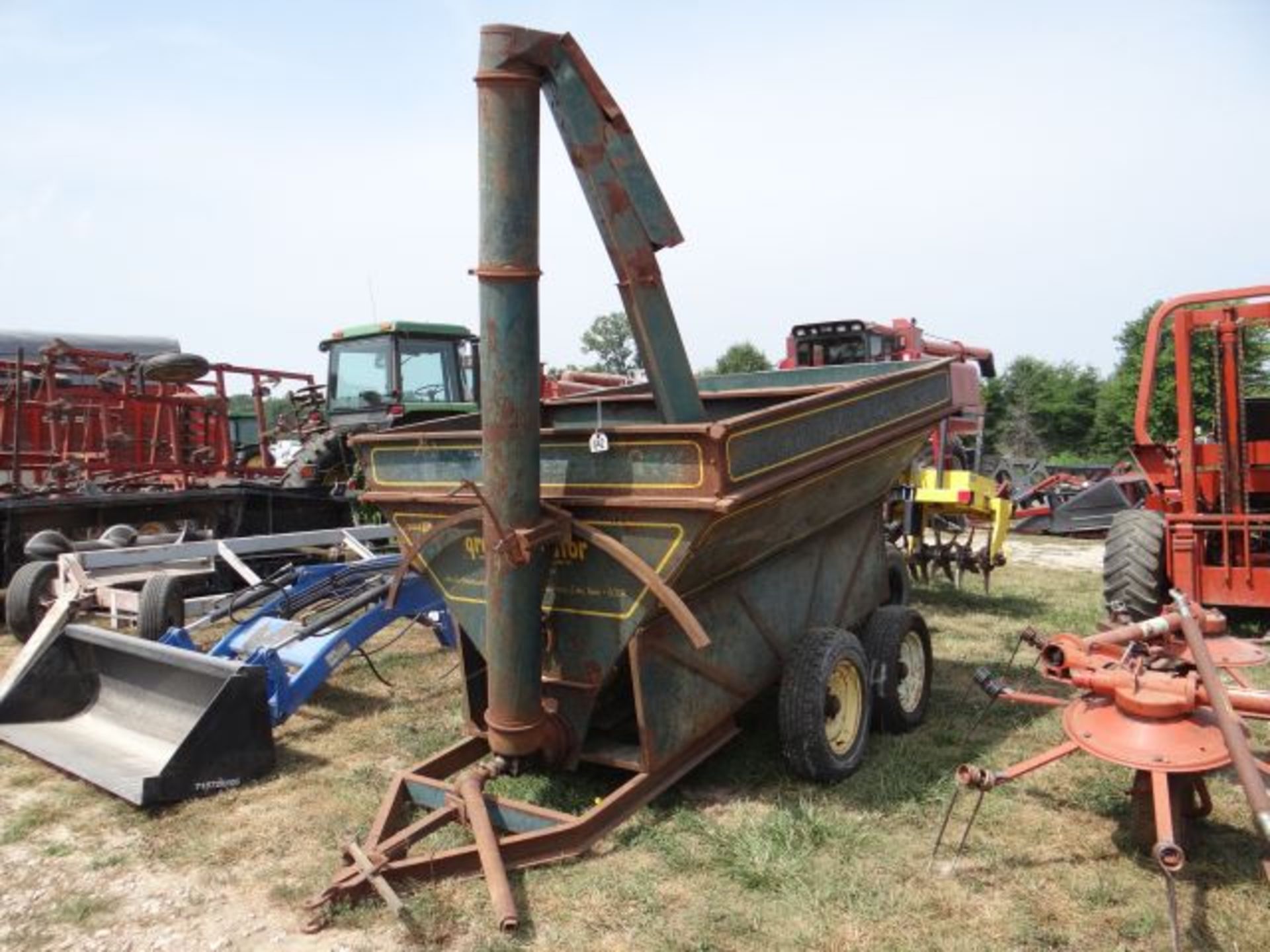 Grain-o-Vator Wagon Front Auger