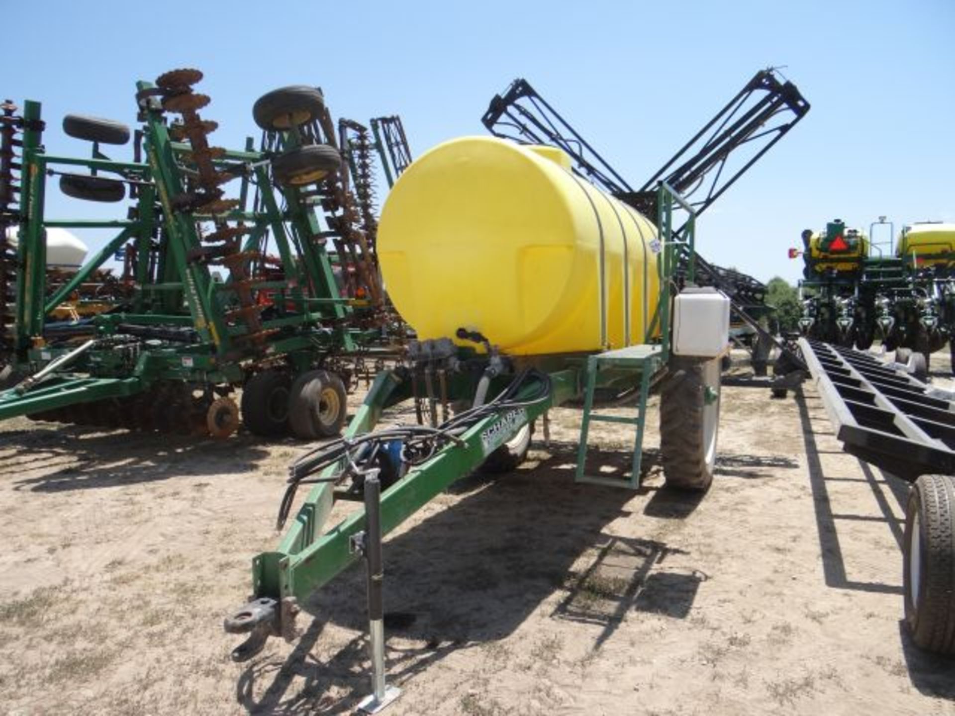 Schaven Crop Sprayer 60' Booms, 3 Section, 1000 Gallon Tank, Controller in the Shed