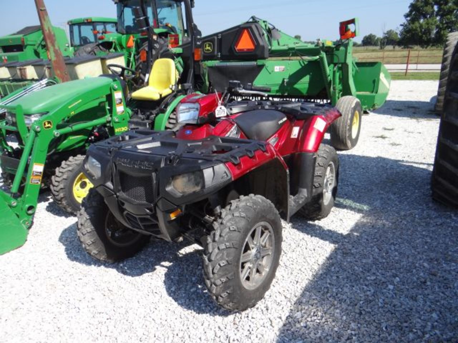 2012 Polaris 550 Sportsman ATV 4wd, PS, Shaft Drive, Runs Good, Title in the Office