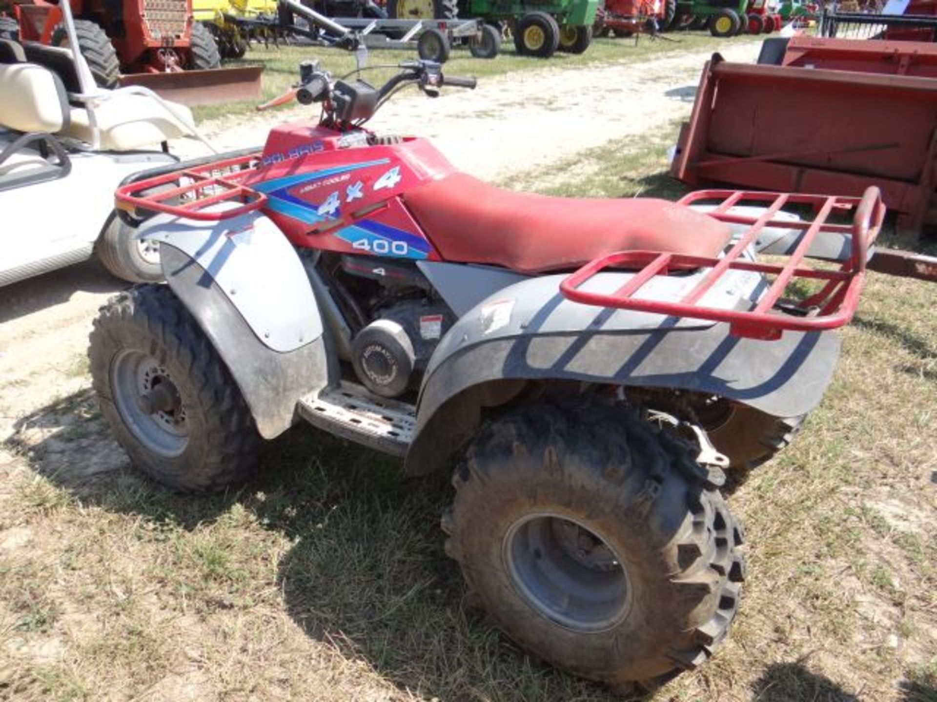 Polaris 4-Wheeler 4wd, Runs Good, Good Tires - Image 3 of 3