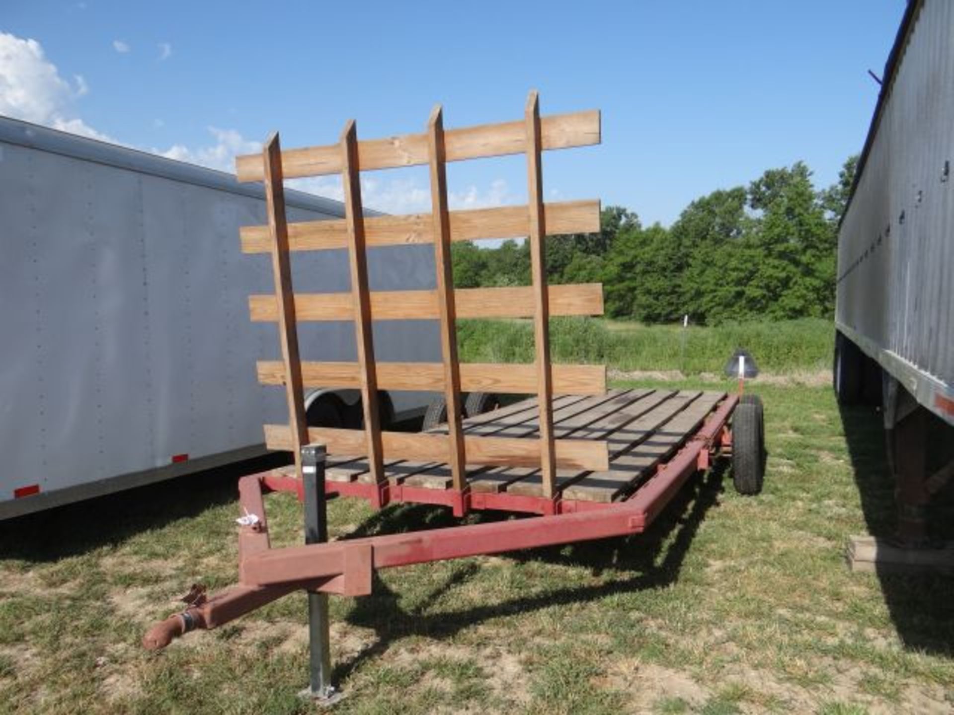 Donahue 20' Flatbed Trailer No Title - Image 2 of 3