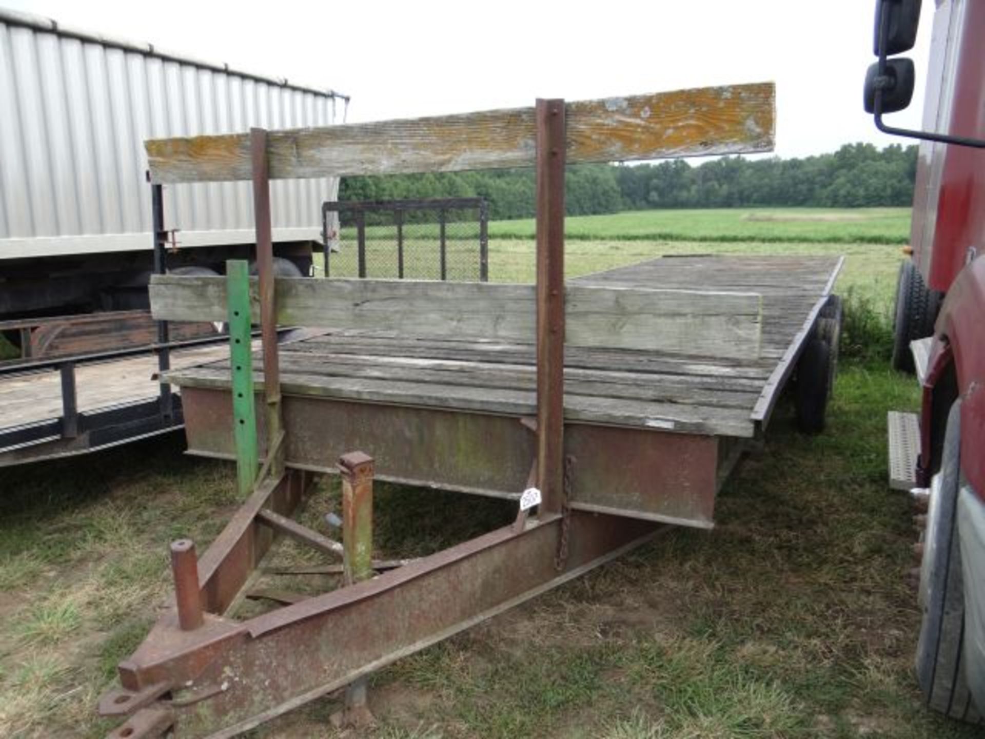 Homemade 30' Hay Trailer