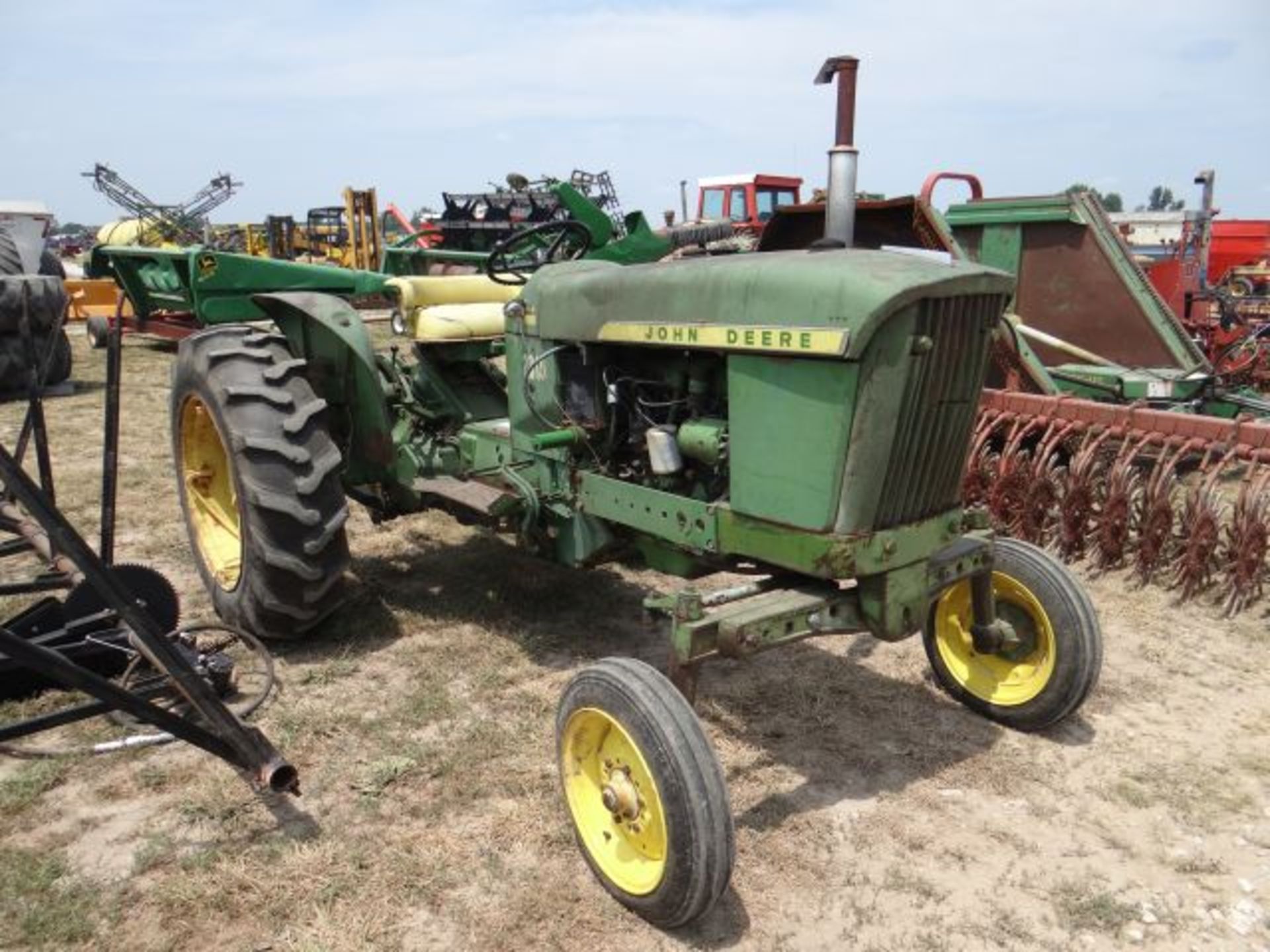 JD 2010 Tractor Gas, 3pt, WF, All Works Good - Image 2 of 4