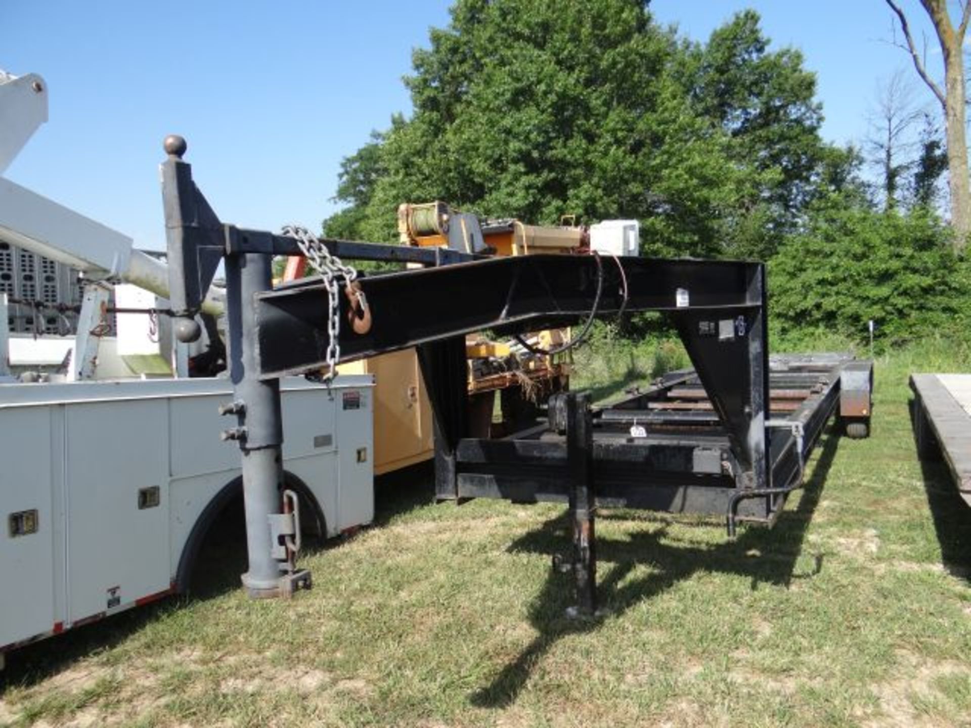 2003 DooLittle Trailer 48'x6', Triple Axle, Title in the Office