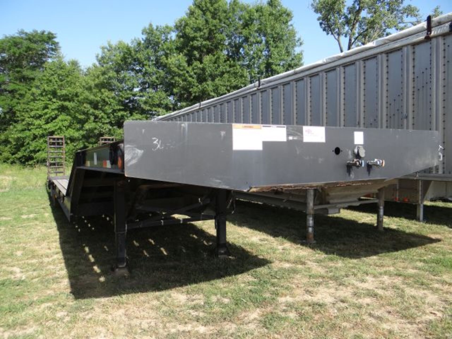 2008 Lowboy Trailer 35 Ton, 45", Title in the Office - Image 2 of 3