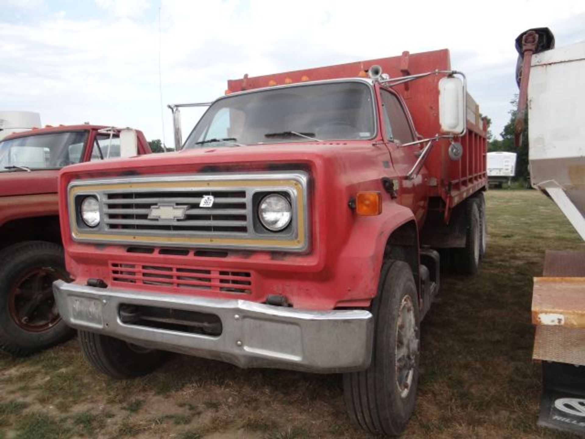 1981 Chevy C70 Dump Truck 930,500 miles, V8, 13sp, 14' Bed, Title in the Office