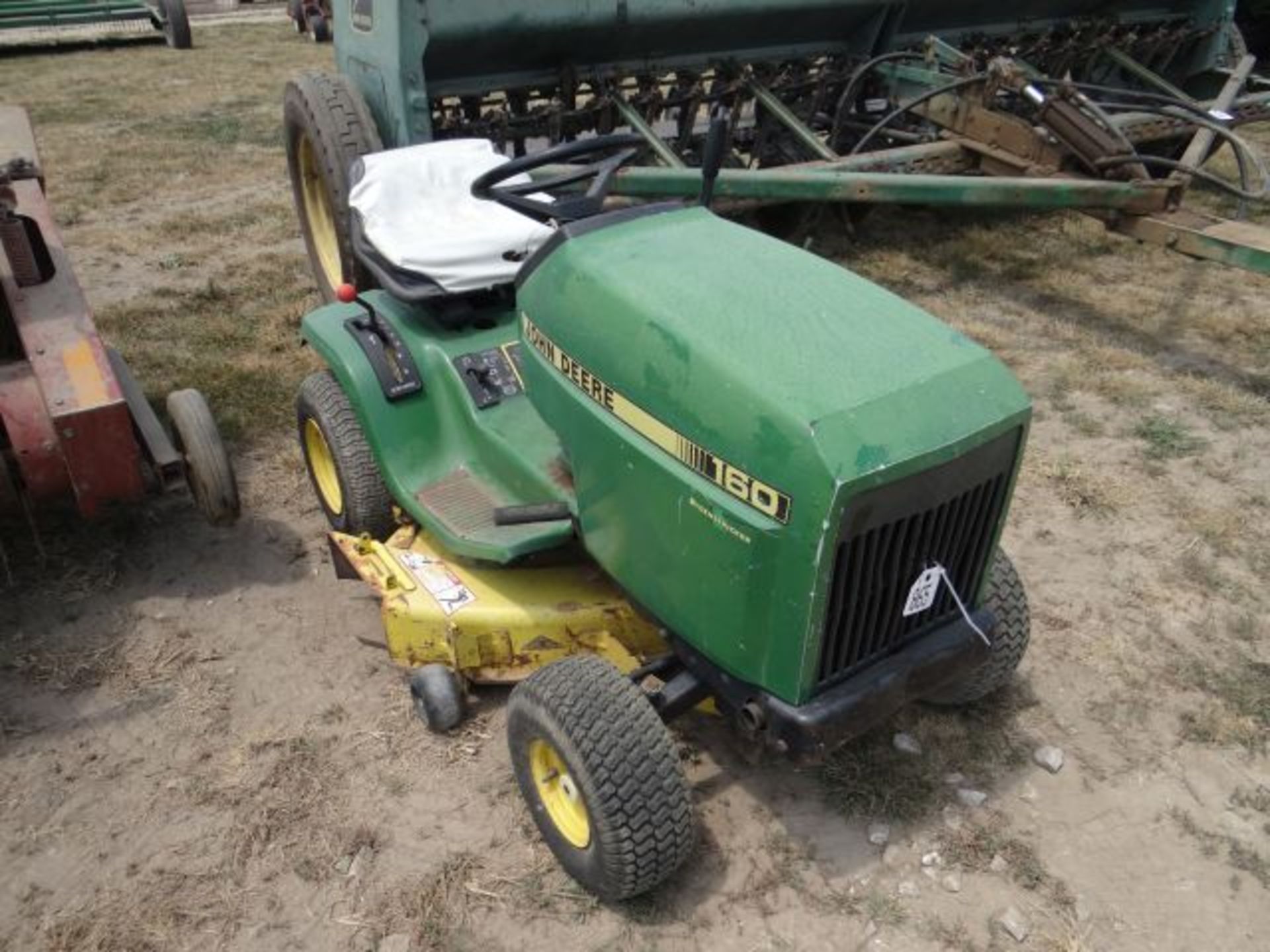 JD 160 Riding Mower, 1987 #150592, 38" Deck, 16hp, 5sp Manual Trans - Image 2 of 3