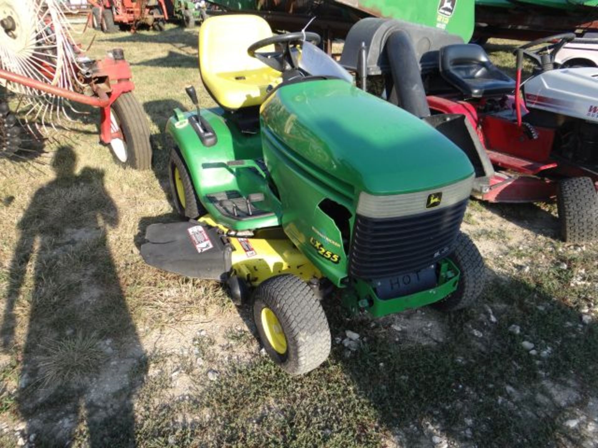 JD LX255 Riding Mower, 2000 #65784, 15hp, Air Cooled, Hydro, 42" Deck - Image 3 of 3
