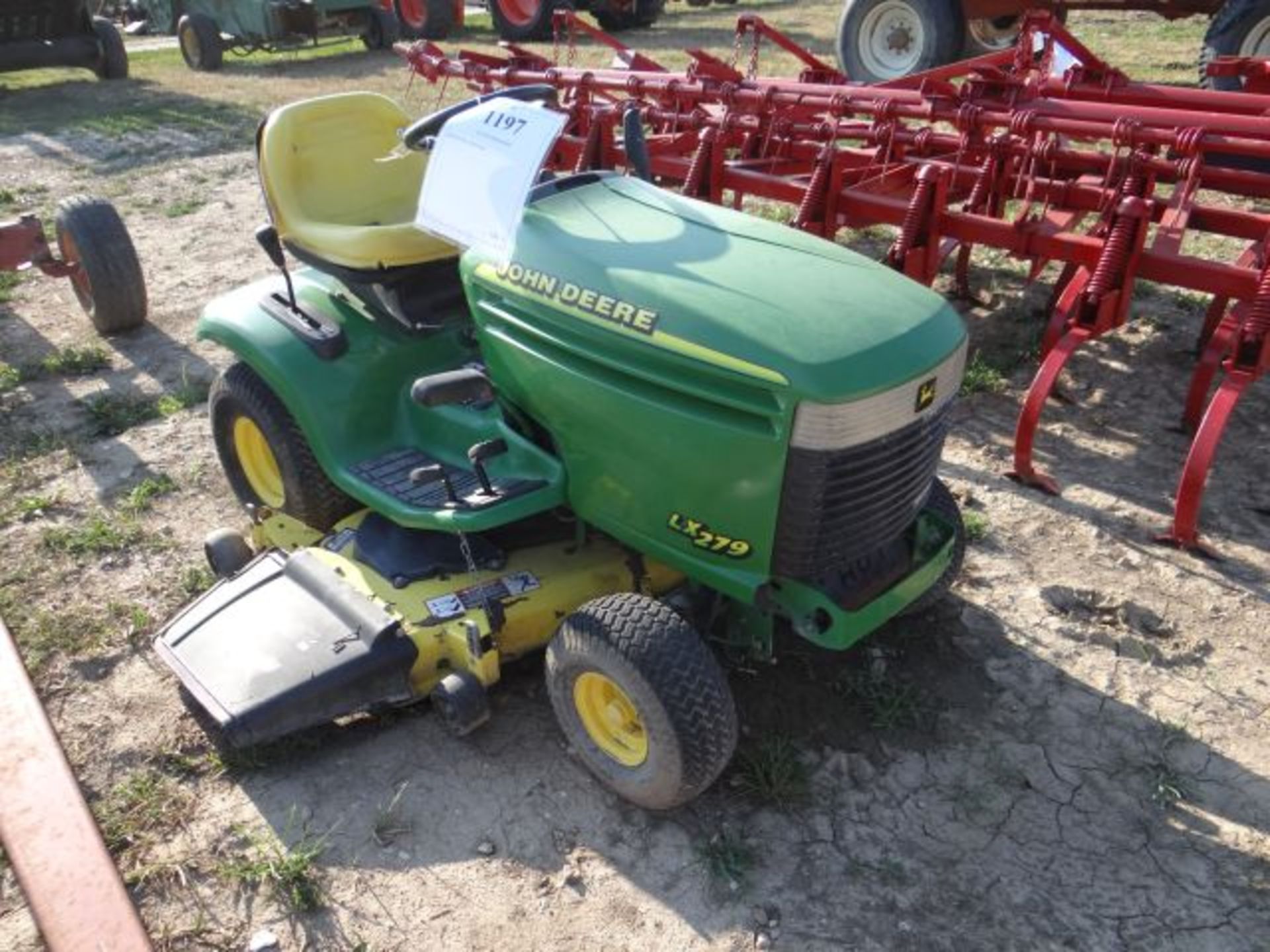 JD LX279 Riding Mower #65697,48" Deck, 17hp Kawasaki - Image 3 of 3