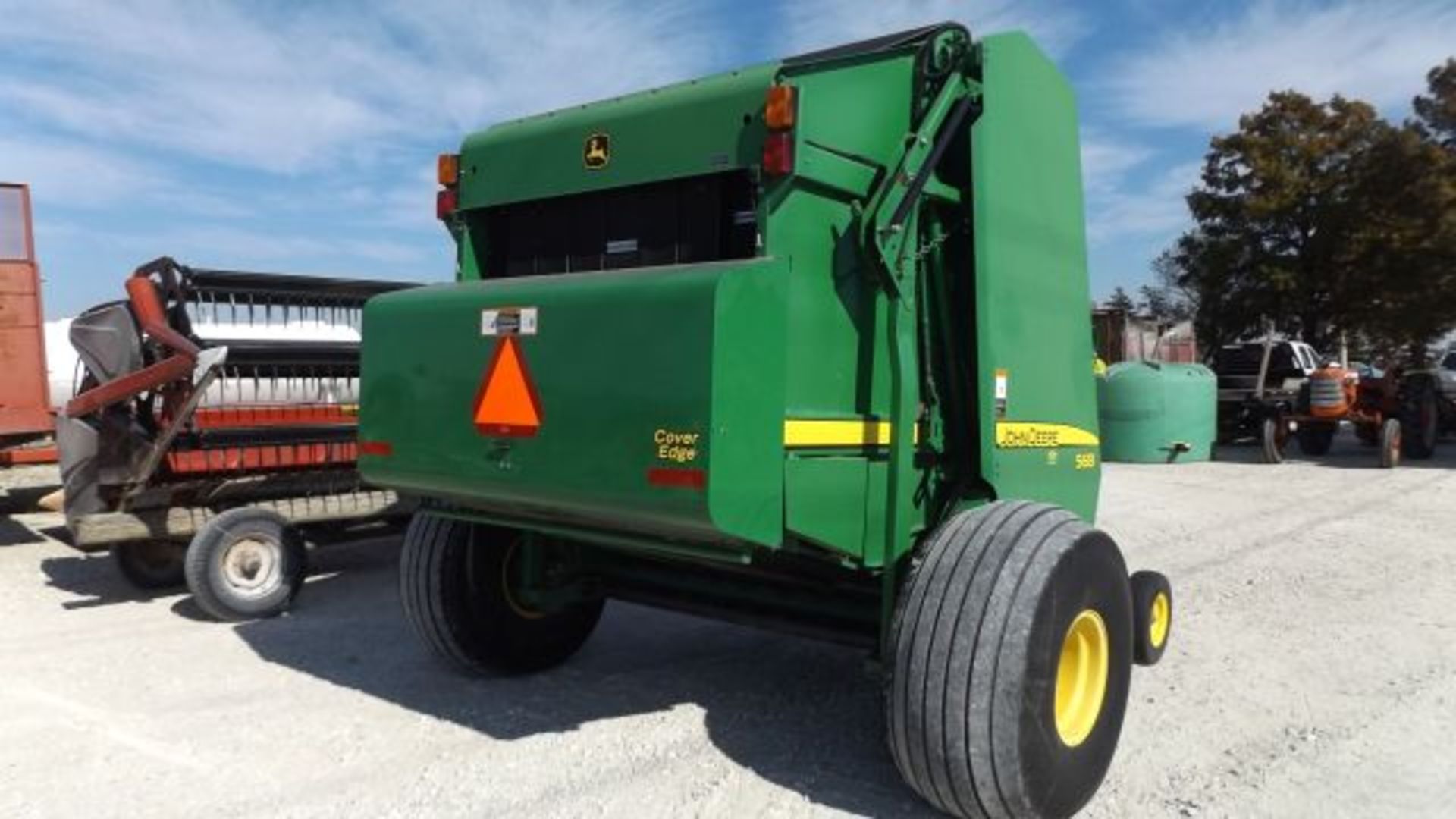 JD 568 Baler, 2007 5x6 Bale, 10,625 Bales, 1000 PTO, Mega-Wide Pickup ,Monitor in Office - Image 2 of 2