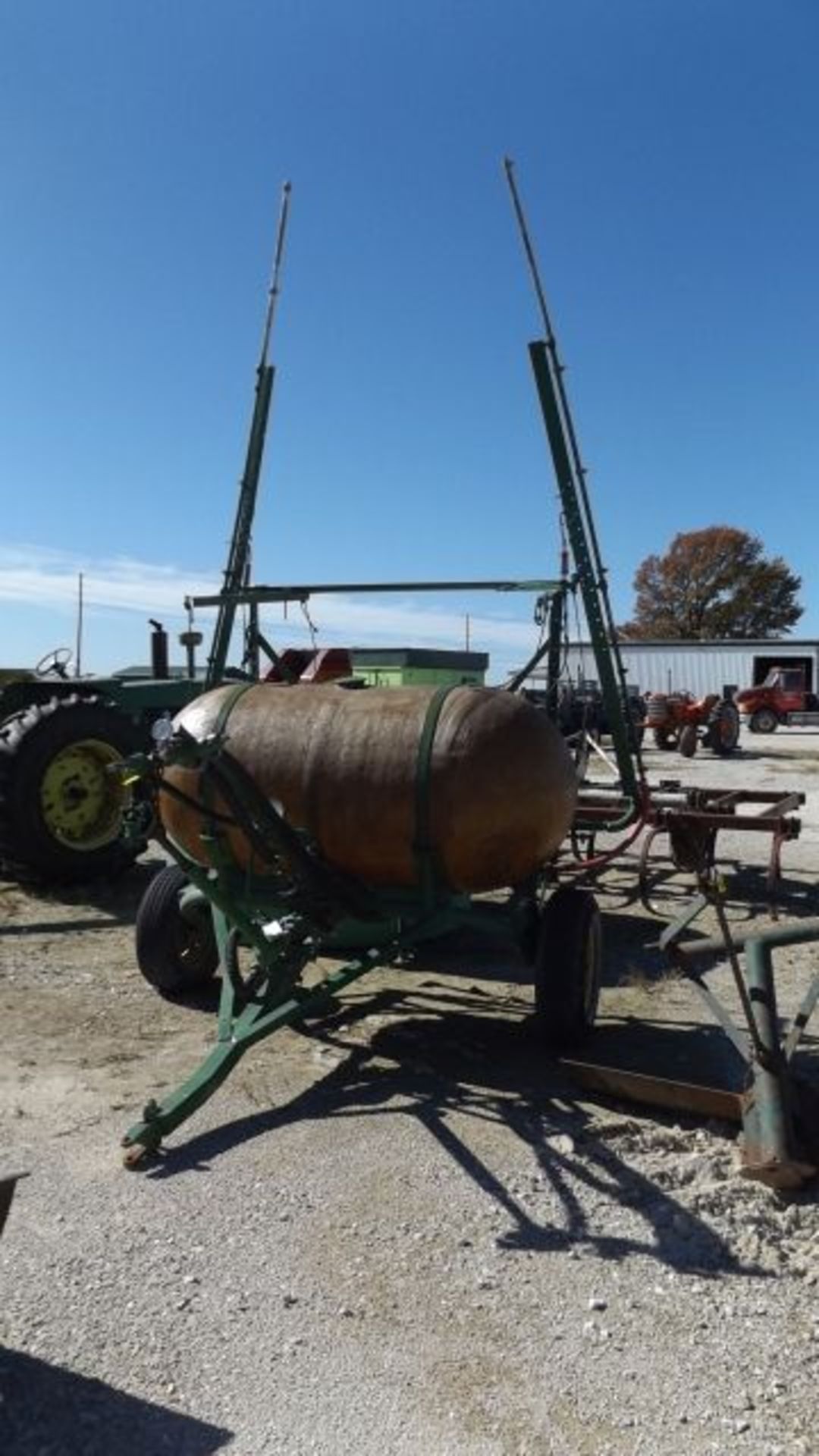 Pull Type Sprayer 300 Gal, 30' Boom, Anti Freeze in Pump used in 2017