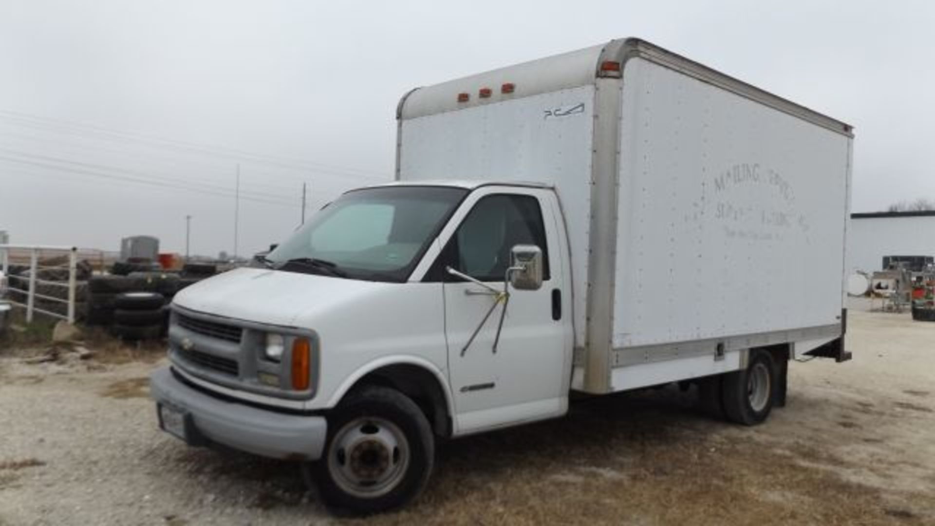 1997 Chevrolet Box Van 14', 1 ton, TITLE IN OFFICE