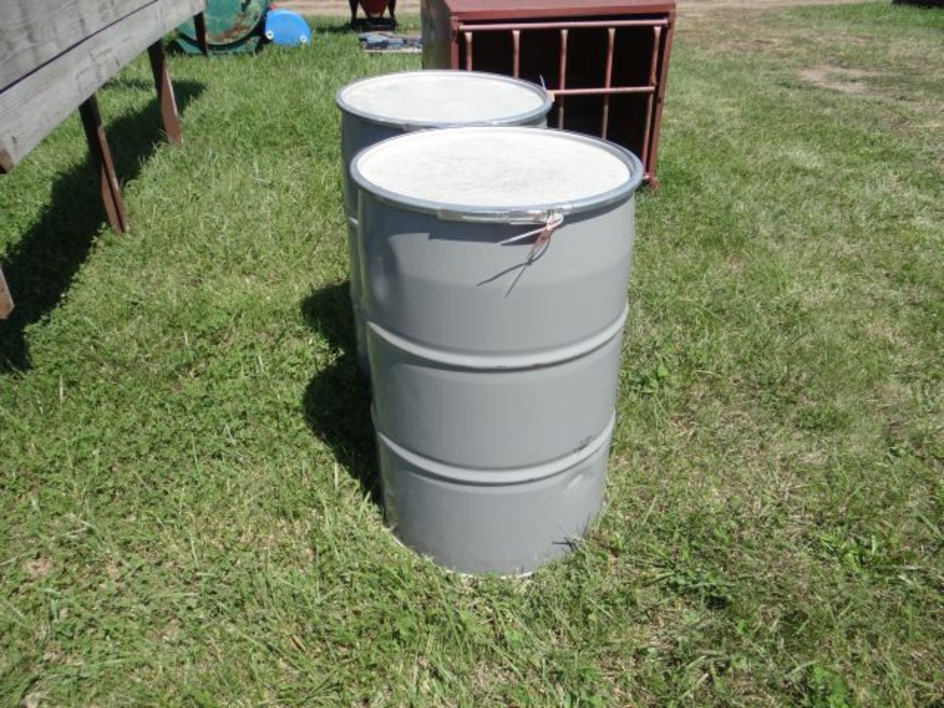 55 Gallon Barrels w/Clamp-on-Lids