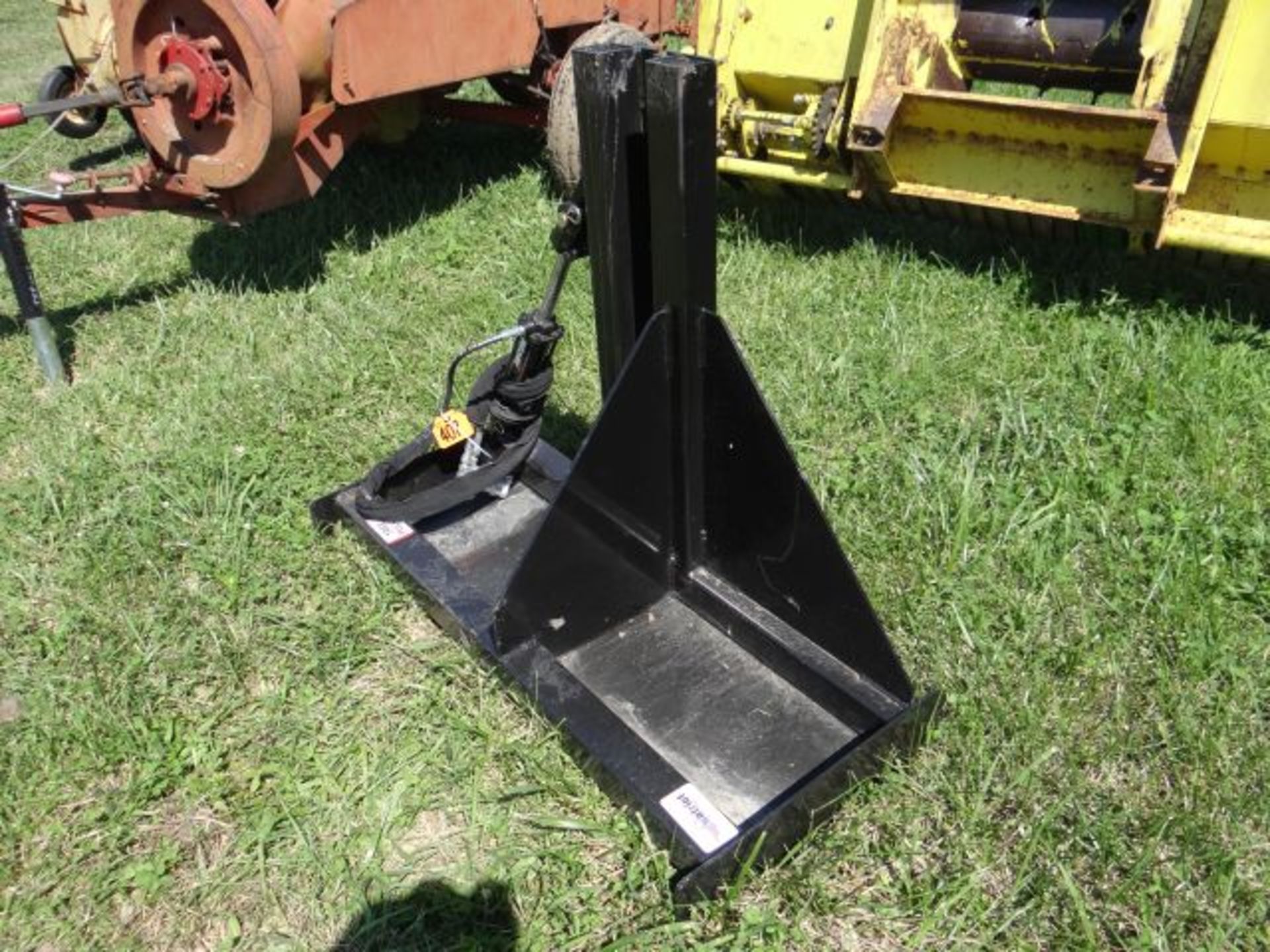 Tree & Post Puller Skid Steer Attachment - Image 2 of 2