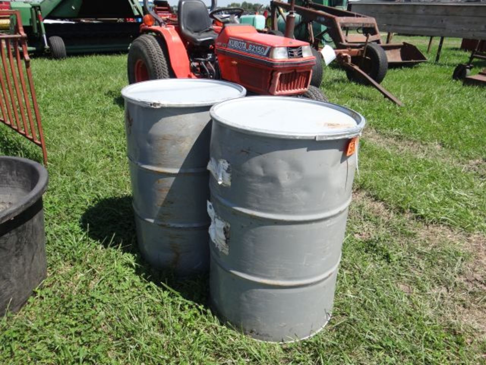 55 Gallon Barrels w/Clamp-on-Lids