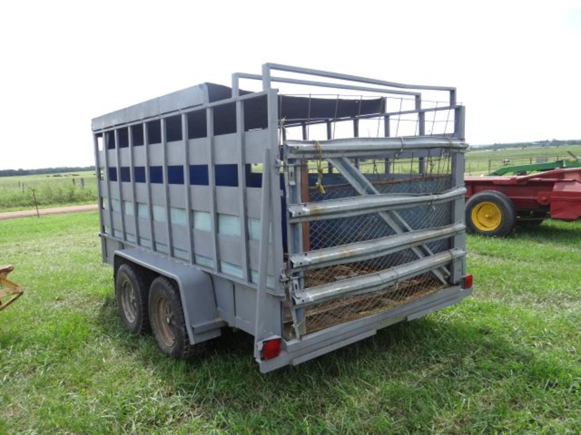 1988 Livestock Trailer 14', Bumper Hitch, Title in the Office - Image 3 of 3