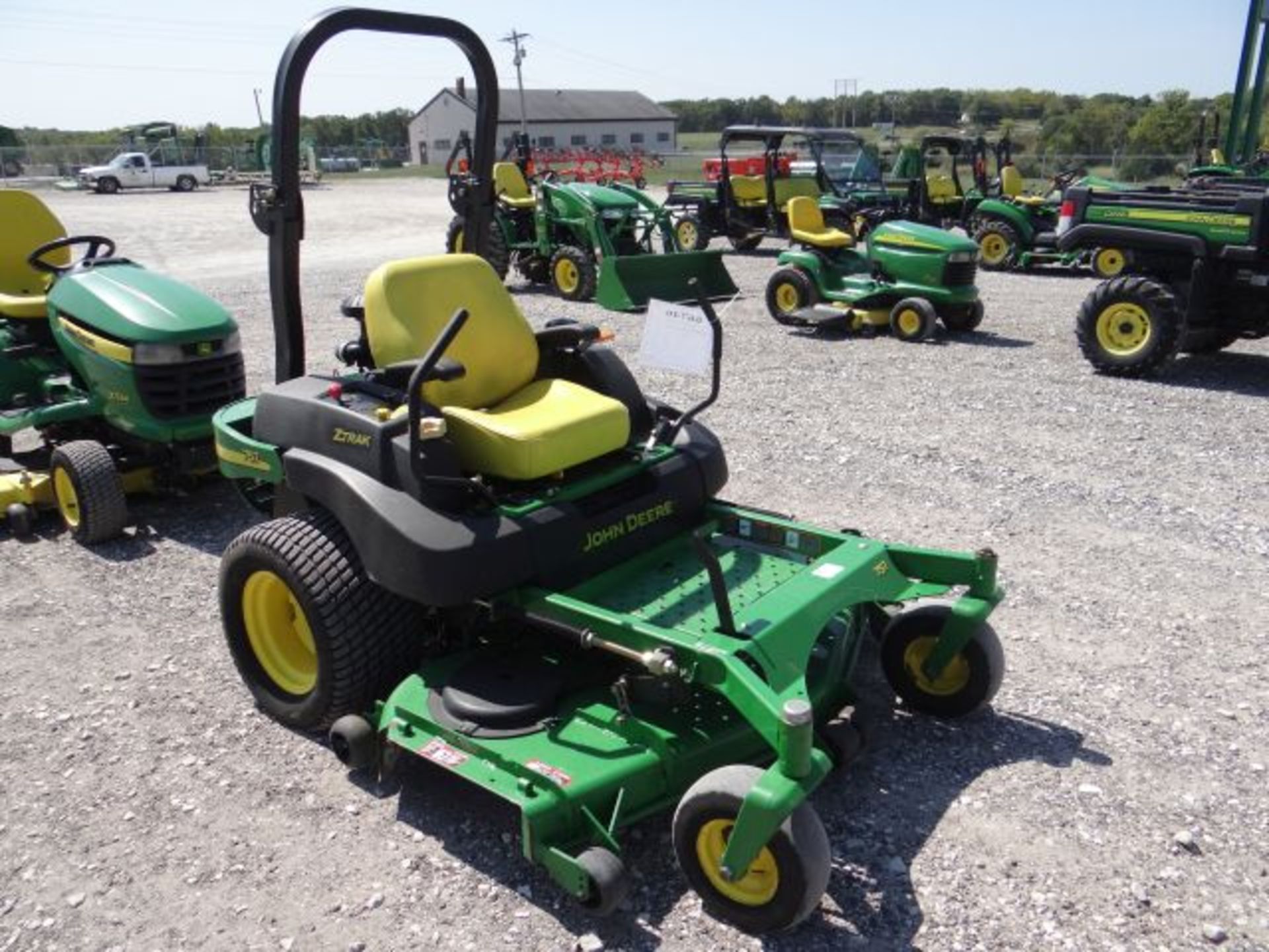 2007 JD 757 Mid Z Mower 826 hrs, 25hp Kawasaki, V-Twin, Air Cooled, 60" Deck - Image 3 of 3