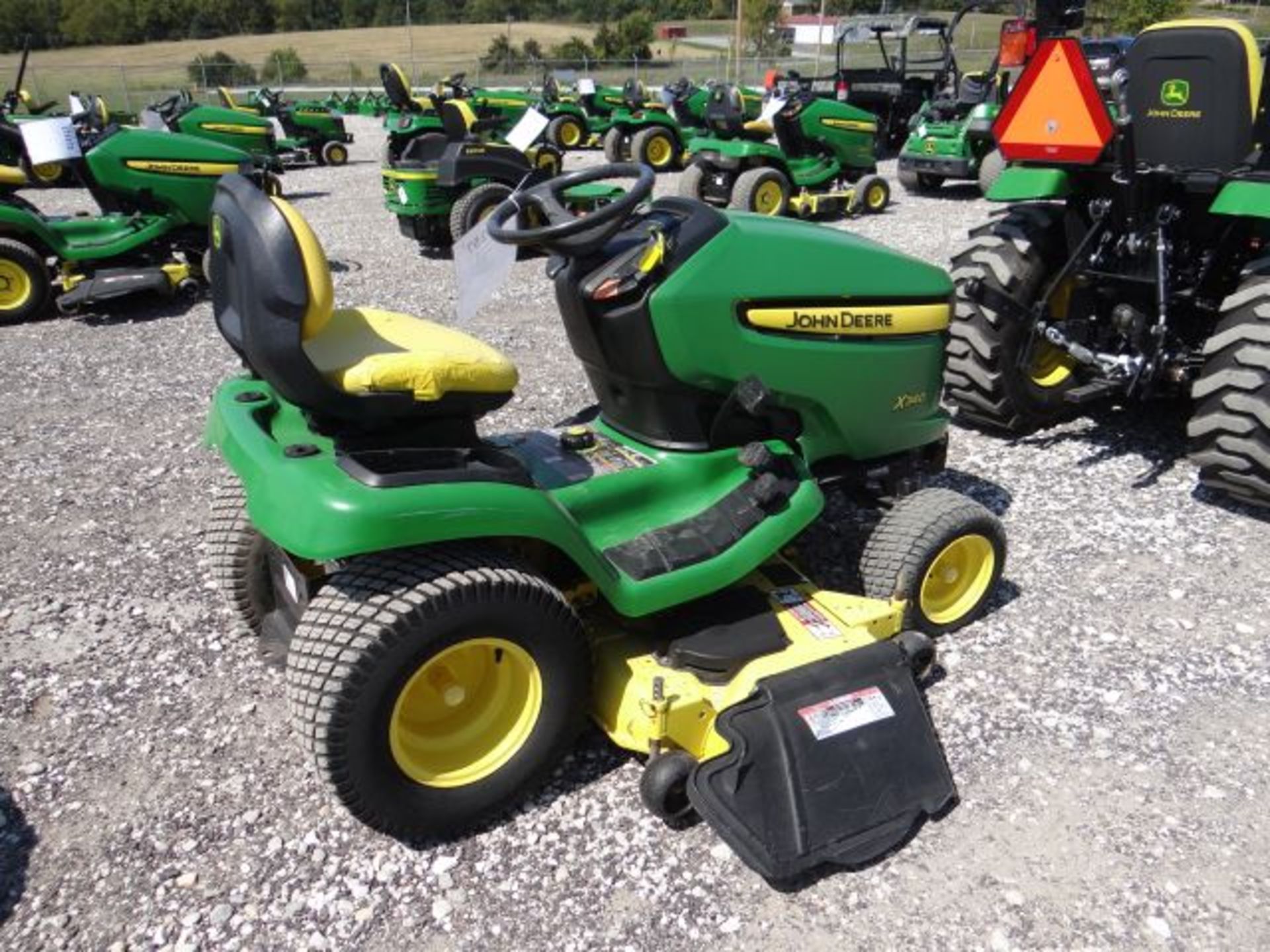 2009 JD X340 Mower 572 hrs, 22hp Kawasaki, Air Cooled, Hydro, 54" Deck - Image 2 of 3