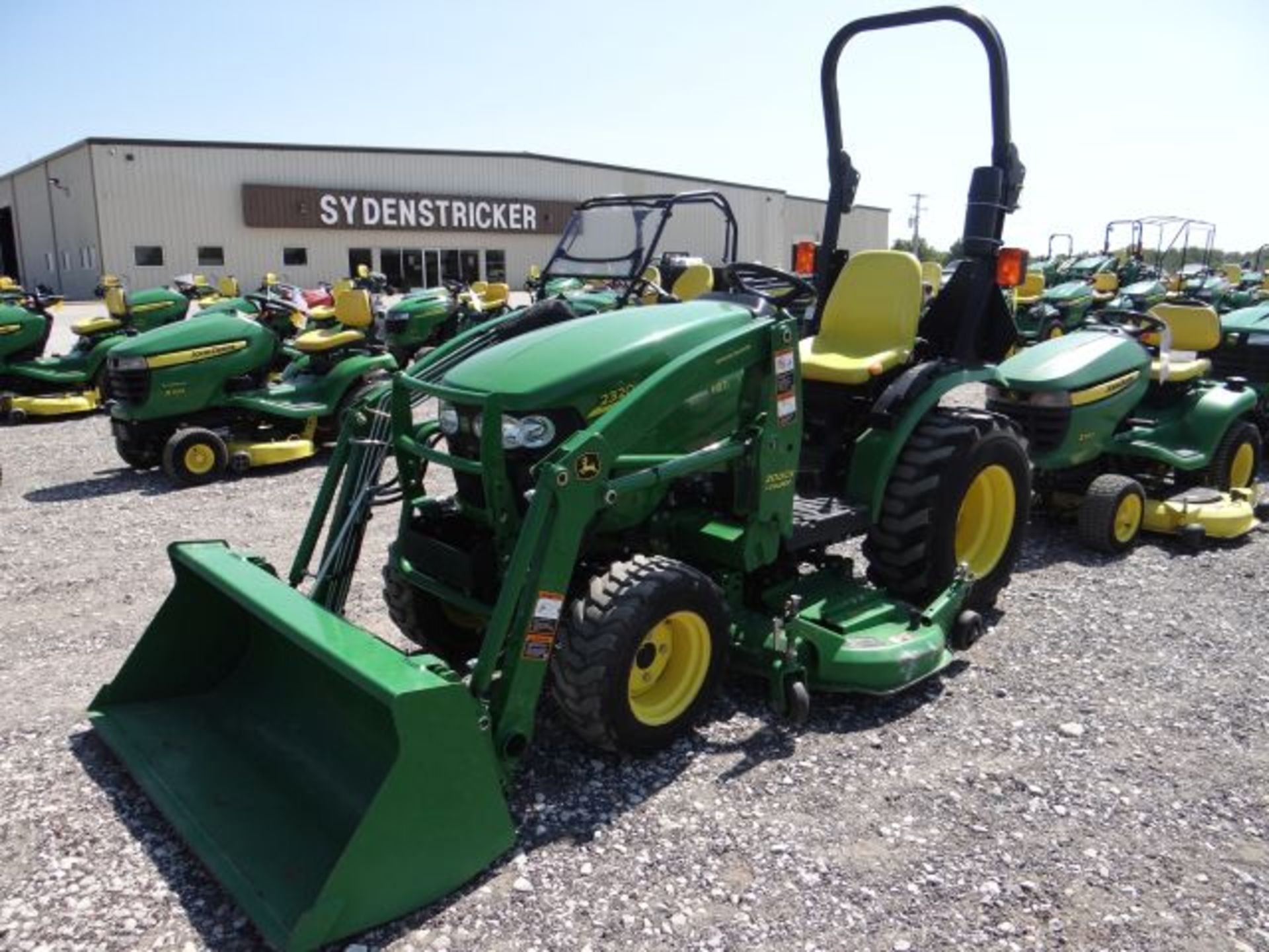 2011 JD 2320 Compact Tractor 410 hrs, 25hp, Yanmar, Diesel, MFWD, 2spd Hydro, Open Station, - Image 4 of 7