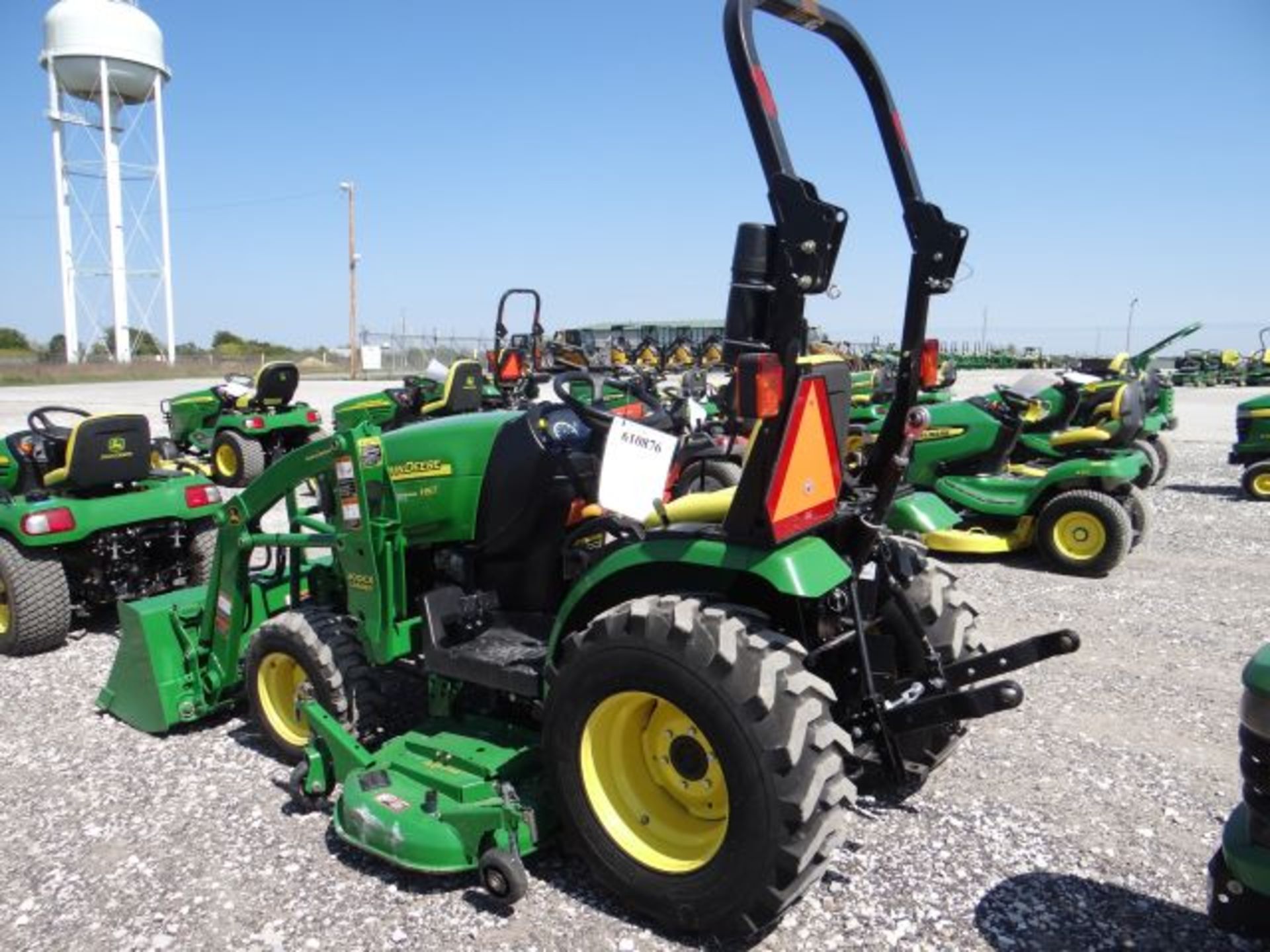 2011 JD 2320 Compact Tractor 410 hrs, 25hp, Yanmar, Diesel, MFWD, 2spd Hydro, Open Station, - Image 5 of 7