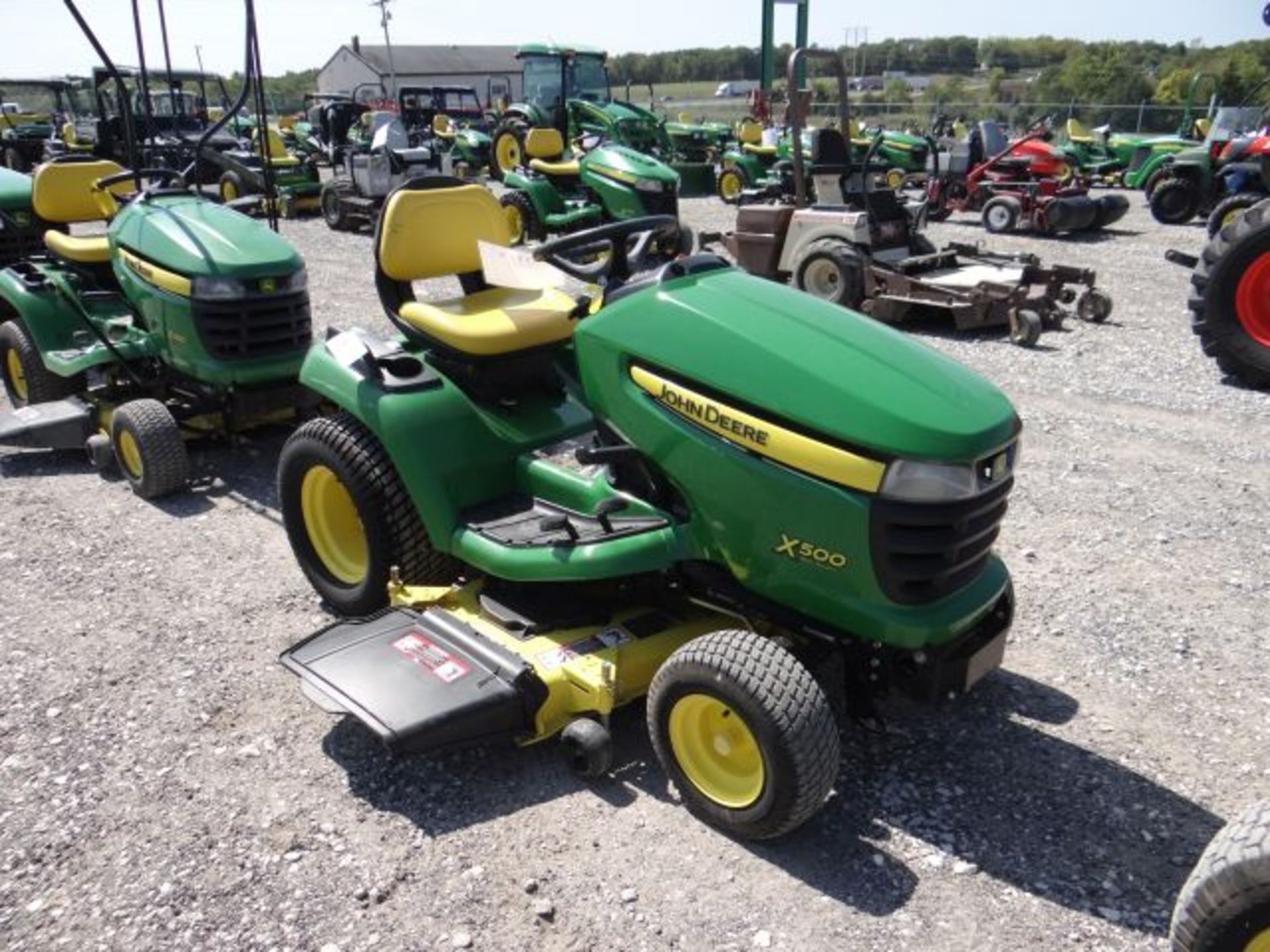 2008 JD X500 Mower 280 hrs, 24hp Kawasaki, Air Cooled, Hydro, 48" Deck - Image 5 of 6