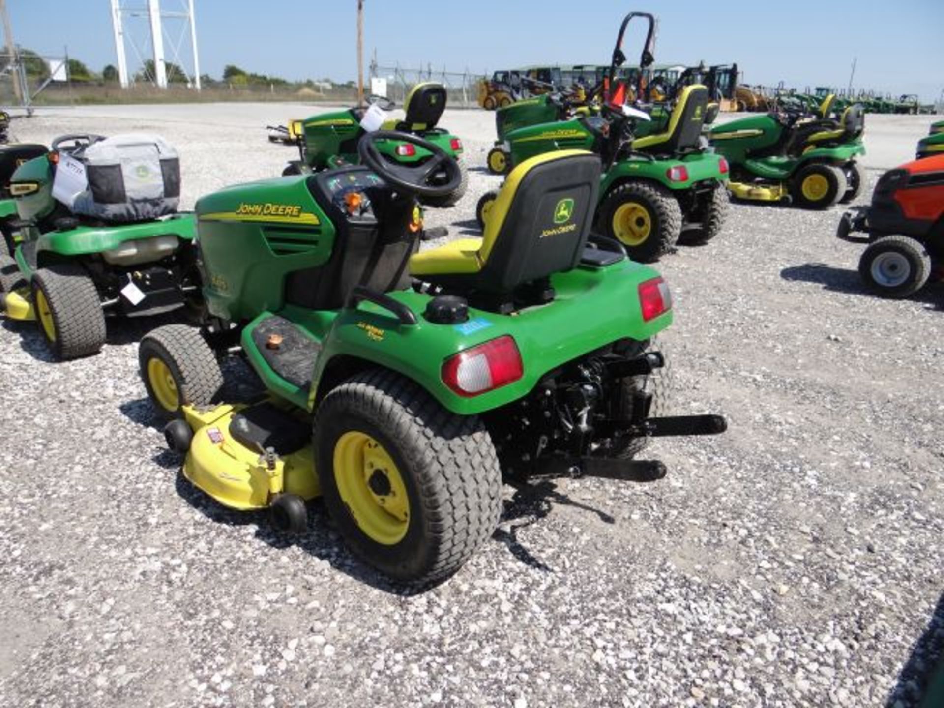 2005 JD X475 AWS Mower 623 hrs, 23hp Kawasaki V-Twin, Water Cooled, Hydro Power Steering, Diff Lock, - Image 4 of 4