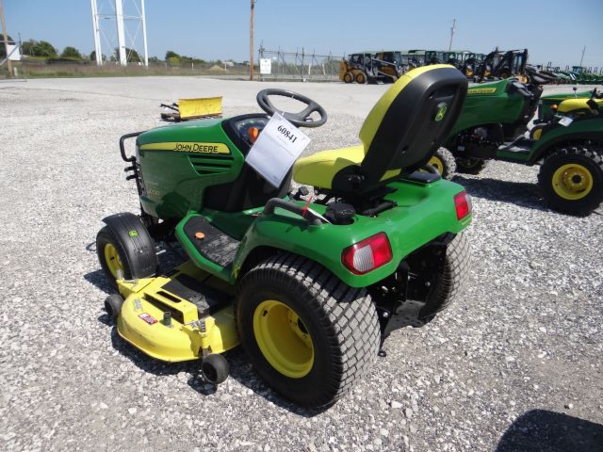 2011 JD X70 Mower 536 hrs, 25hp Kawasaki EFI, Water Cooled, Hydro Power Steering Diff Lock Hyd