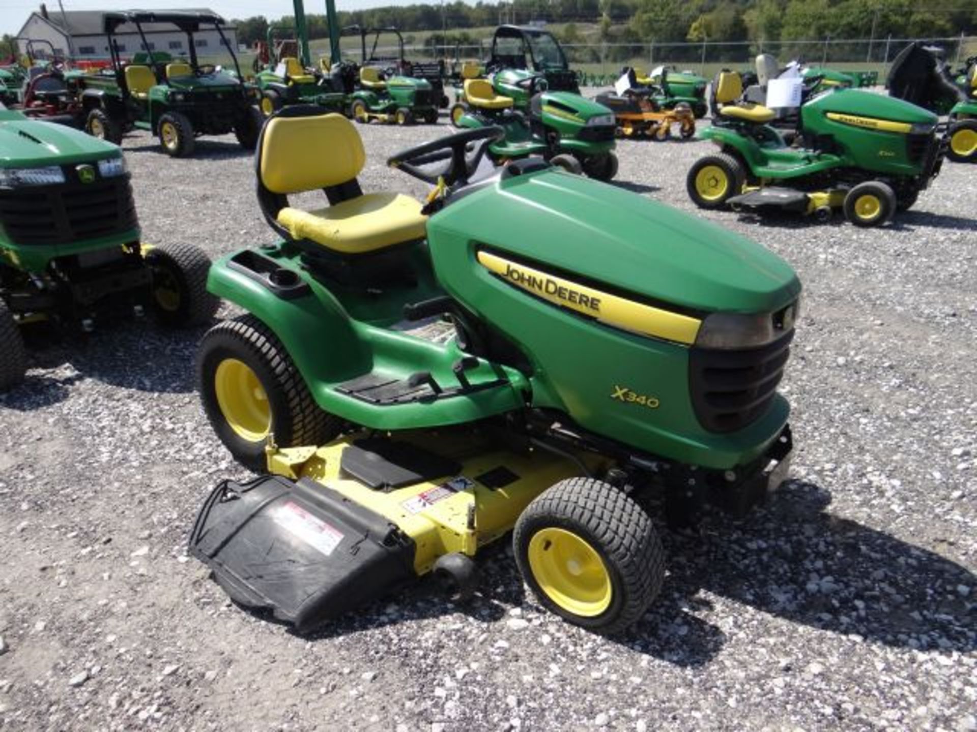 2009 JD X340 Mower 572 hrs, 22hp Kawasaki, Air Cooled, Hydro, 54" Deck - Image 3 of 3