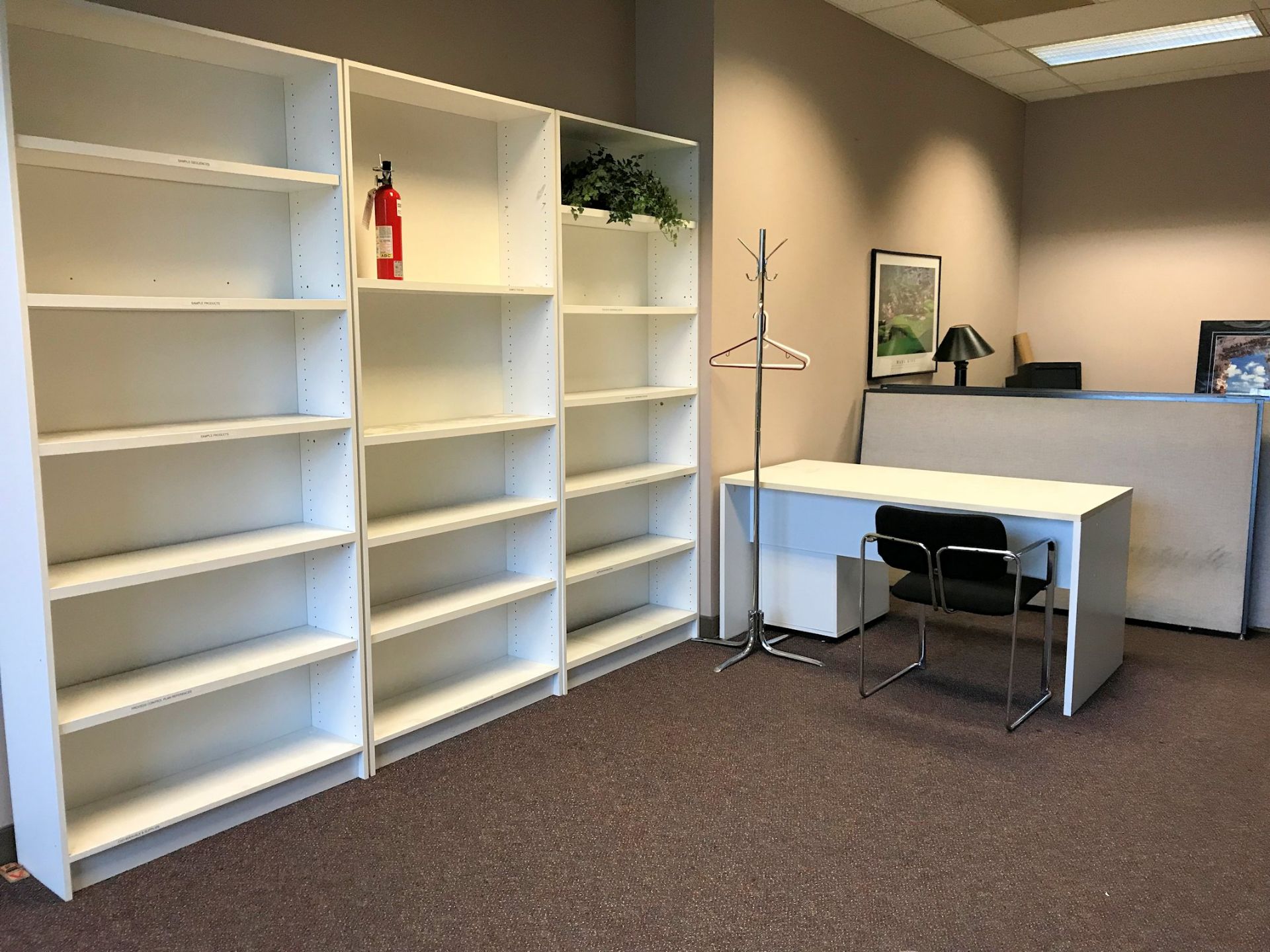 Lot-Furniture, Bookcases and File Cabinets in (1) Office, (No Server or Plotter) - Image 3 of 4