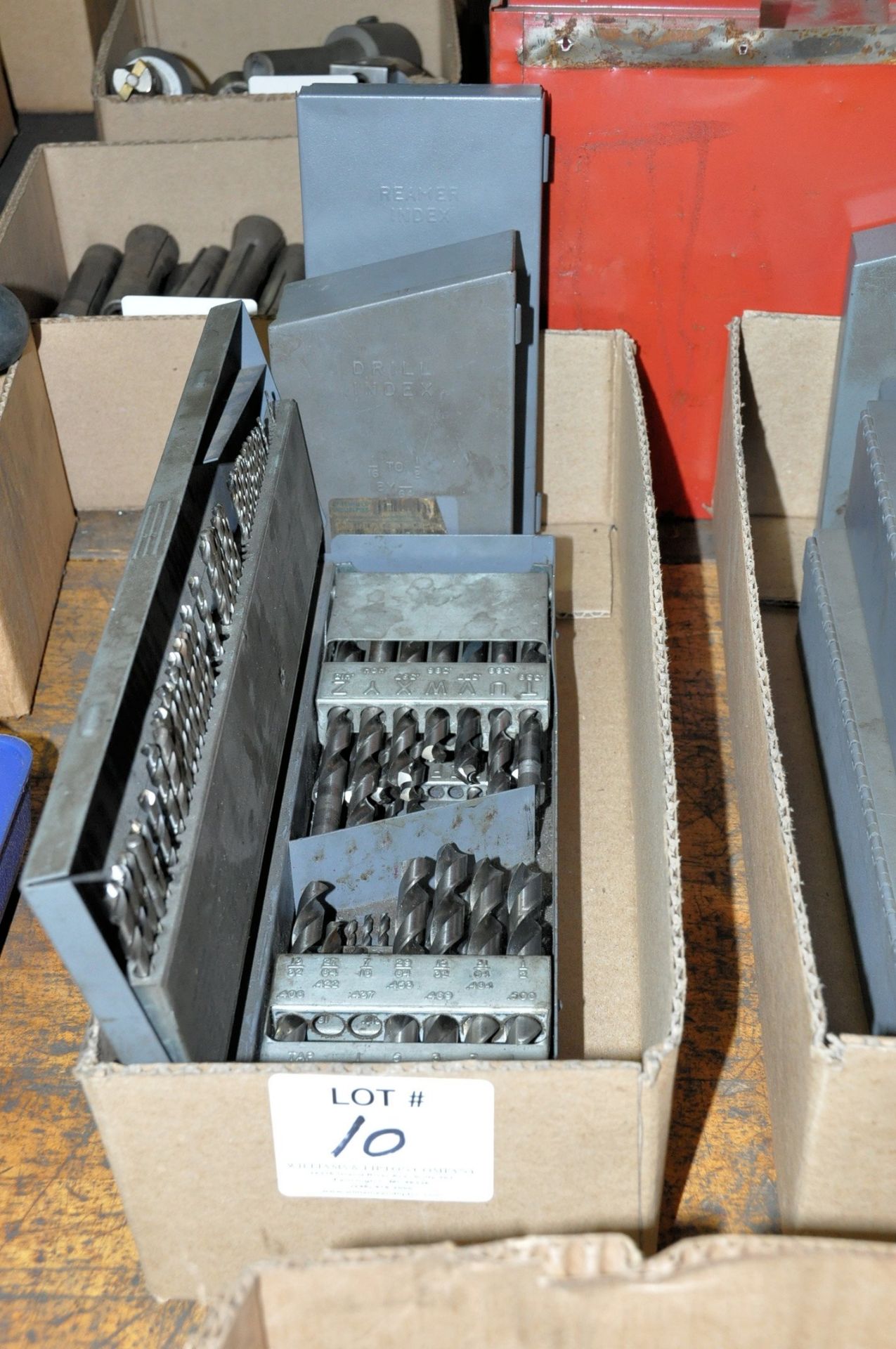 Lot-(1) Large and (2) Small Drill Indexes, (Partial) in (1) Box