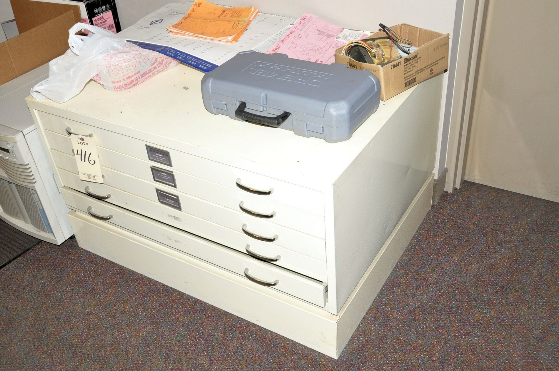 5-Drawer Print File Cabinet
