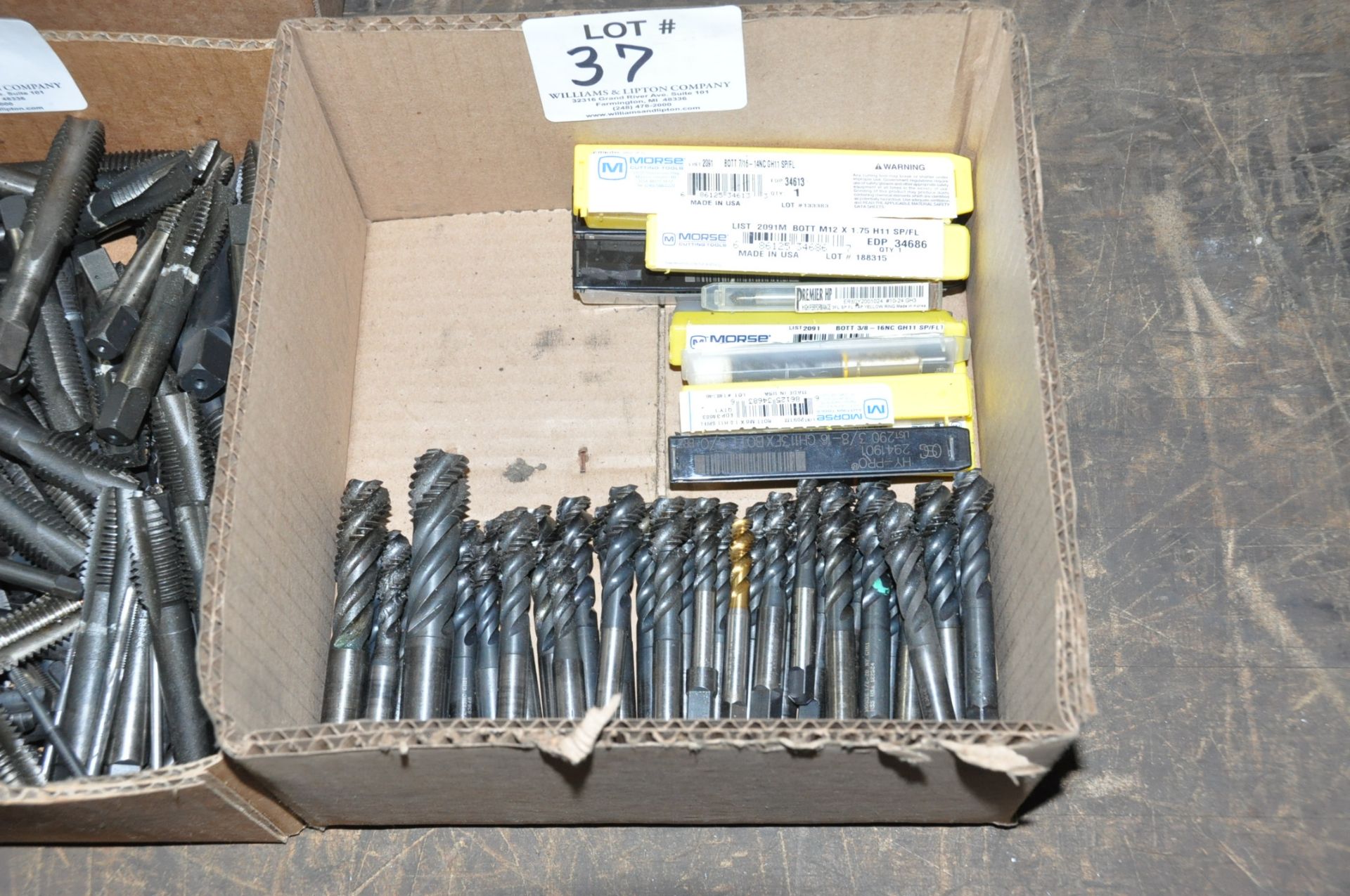 Lot-Spiral Taps in (1) Box