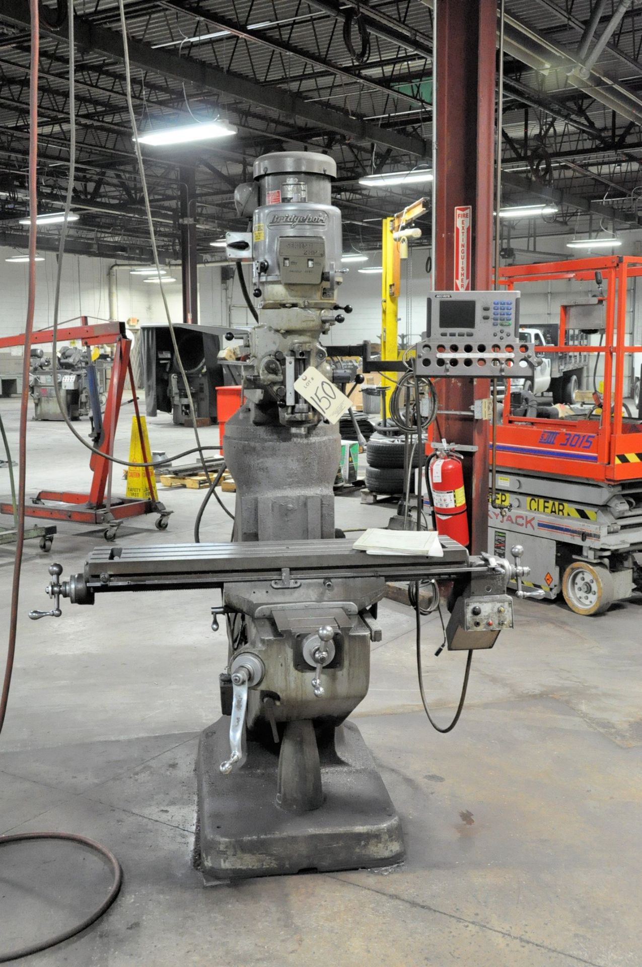 BRIDGEPORT SERIES I, 2-HP Variable Speed Vertical Milling Machine, S/n 12BR197412