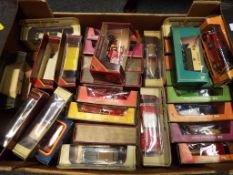 A collection in excess of twenty boxed diecast model motor vehicles to include Matchbox,