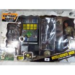 A Combat Force boxed set, intelligence base with electronic light and sound radar,