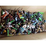 Britains - a collection of approx 95 model figures, Britains and Britains Super Deetail, military,