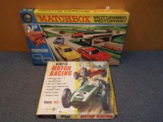 Matchbox - a Matchbox motorised motorway by Lesney M - 2 with instructions,