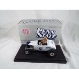 Four diecast 1:18 scale model Penn State Nittany Lions mascots,