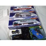 A mixed lot of diecast model motor vehicles to include 3x Corgi Hauliers of Renown CC15510,