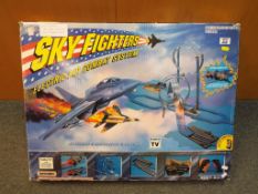 Matchbox - a Sky Fighters electric air combat system by Matchbox, boxed.