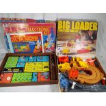 A Big Loader Construction Set by Palitoy and a science fair, 5 in 1 electronic kit cat no.