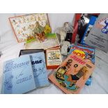 A good mixed lot to include a collection of children's annuals, The Big Enid Blyton book,