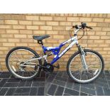 A Olympus Kobe Atom mountain bike with 20 inch wheels