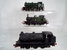 Dapol - three OO scale tank locomotives, 0-6-0T Warrington, 0-6-0T Terrier and 0-6-0T,
